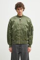 Alpha Industries kurtka dwustronna MA-1 Base Flight Jacket bez kaptura zielony 756111.01