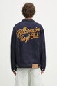 Îmbrăcăminte Billionaire Boys Club geacă din denim Script Logo Denim Jacket B25107 bleumarin