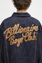 Rifľová bunda Billionaire Boys Club Script Logo Denim Jacket tmavomodrá B25107