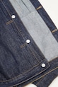 Rifľová bunda Billionaire Boys Club Script Logo Denim Jacket B25107 tmavomodrá