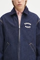 Džínová bunda Kenzo modrá FF55DV1136B1.DM