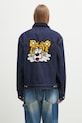 Îmbrăcăminte Kenzo geacă din denim FF55DV1136B1.DM bleumarin