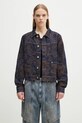 Kenzo denim jacket without navy FF55DV3096V1.DM