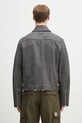 Ρούχα Δερμάτινο μπουφάν Kenzo FF55LB1440AB.96 γκρί