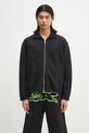 Pamučna dukserica Norse Projects Bjorn Relaxed Organic Loopback Track Jacket pamuk crna N20.1379.9999