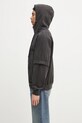 Daily Paper felpa in cotone Garment Wash Jacket 2511009 nero SS25