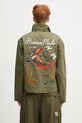 Odzież Human Made kurtka bawełniana Military Jacket HM29JK016 zielony