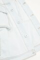 Marcelo Burlon geacă din denim Bleach Denim Cargo Jacket Light Blue No CMYE01HS25DEN0014000
