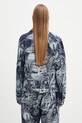 Oblečenie Bavlnená bunda No Problemo Apocalypse Jacquard Trucker Jacket NP7000003 modrá