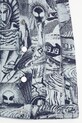 Bavlnená bunda No Problemo Apocalypse Jacquard Trucker Jacket NP7000003 modrá