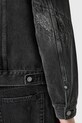 AllSaints geaca jeans JAYGER negru M014OC