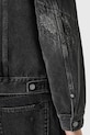 AllSaints geaca jeans JAYGER negru M014OC