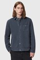 AllSaints jacheta de bumbac EAVIS CHORE M015OC bleumarin SS25