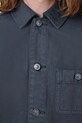 Îmbrăcăminte AllSaints jacheta de bumbac EAVIS CHORE M015OC bleumarin
