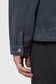 AllSaints jacheta de bumbac EAVIS CHORE bleumarin M015OC