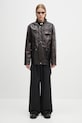 Wales Bonner kurtka skórzana Vision Leather US25LE11.LE02.899