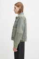 Džínová bunda Marine Serre Moon Laser Denim Trucker MJA063A.CDEN0003 modrá SS25