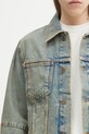 Džínová bunda Marine Serre Moon Laser Denim Trucker modrá MJA063A.CDEN0003