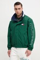 Oboustranná bunda Tommy Hilfiger SAILING námořnická modř MN0MN00006