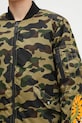 A Bathing Ape jacket 1St Camo Shark Ma-1 1L30141003 green