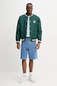 Μπουφάν Drôle de Monsieur Le Bomber Polo G.JT219.PA014.DGN πράσινο SS25