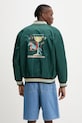 Ρούχα Μπουφάν Drôle de Monsieur Le Bomber Polo G.JT219.PA014.DGN πράσινο