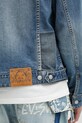 Τζιν μπουφάν Evisu 2-tone Denim w Inserted Daicock μπλε 2ESHTM5DJ1041