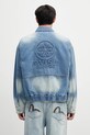 Одяг Джинсова куртка Evisu Worker Denim w Emboss Kamon 2ESHTM5DJ1038 блакитний