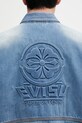 Джинсовая куртка Evisu Worker Denim w Emboss Kamon 2ESHTM5DJ1038 голубой