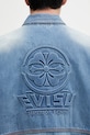 Τζιν μπουφάν Evisu Worker Denim w Emboss Kamon 2ESHTM5DJ1038 μπλε