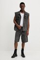 Levi's bezrękawnik jeansowy RELAXED TRUCKER VEST A5789 szary SS25
