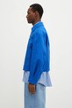 Хлопковая куртка Ader Error Apparel-Top BO42FYJK0102BL голубой SS25