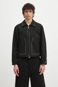 Bunda Ader Error Apparel-Top nezateplené černá BO01SSJK1602BK