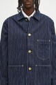 Human Made giacca di jeans Wabash Coverall Jacket blu HM29JK006