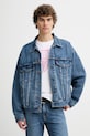 Odzież Levi's kurtka jeansowa PRIDE ONE FAMILY TRUCKER 002FF niebieski
