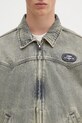 AAPE kurtka jeansowa Main Light Weight niebieski AAPLJM7706XAO