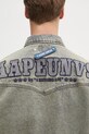 AAPE kurtka jeansowa Main Light Weight AAPLJM7706XAO niebieski
