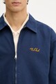 Бавовняна куртка NEIGHBORHOOD Zip Work Jacket темно-синій 251TSNH.JKM02