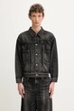 NEIGHBORHOOD kurtka jeansowa Washed Denim Type-2 Jacket nieocieplane czarny 251XBNH.JKM02