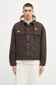 AAPE giacca di jeans Main non isolato marrone AAPJKM7679XAN