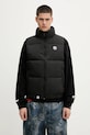 Пухова безрукавка AAPE Now Down без капюшона чорний AAPDNM7653XXN