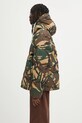 AAPE kurtka puchowa Main Down AAPDNM7665XAN zielony SS25