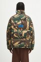 AAPE kurtka puchowa Main Down AAPDNM7665XAN zielony