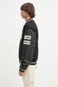 Куртка-бомбер KSUBI playoff varsity MSP25JK003 чорний SS25