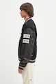 Μπουφάν bomber KSUBI playoff varsity MSP25JK003 μαύρο SS25