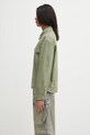 Maison Kitsuné kurtka bawełniana Trucker OM02103WD4012 zielony SS25