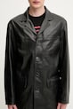 1017 ALYX 9SM leather jacket Four button leather black AAMOU0548LE01