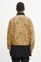 Oblečení Bavlněná bunda Wacko Maria DICKIES / LEOPARD WORK JACKET 25SS.WMO.DC03 béžová