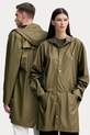 Rains geaca Long Jacket W3 necaptusit verde 12020.105
