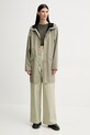 Odzież Rains kurtka Long Jacket W3 12020.108 zielony